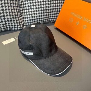 Louis Vuitton Epi Monogram Cap Black For Men