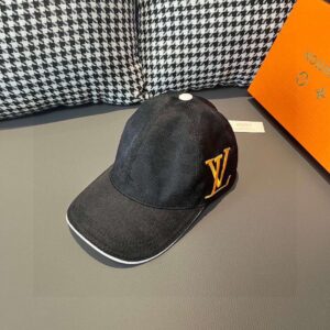 Louis Vuitton Epi Monogram Cap Black For Men