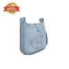 Hermes Evelyne III 29 Bag Light Blue With Silver-Toned Hardware For Women, Women's Shoulder And Crossbody Bags 11.4in/29cm H056277CK18 - Image 3