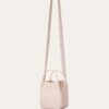 Loro Piana Micro Bale Top Handle Bag 5.2in/ 13cm Candoglia Marble Silver Hardware For Women FAN4647 305H - Image 3
