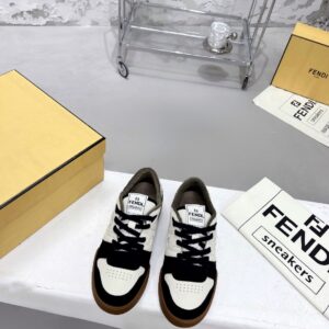 Alternative view of Fendi FD Fendi Match Low Tops Sneakers Black For Women 7E1493AHH2F1FZB