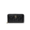 Gucci GG Matelassé Zip-Around Wallet Black For Women‎ 723784 UM8IG 1000 7.6 in/ 19.5 cm