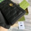 Gucci GG Matelassé Zip-Around Wallet Black For Women 723784 UM8IG 1000 7.6 in/ 19.5 cm - Image 5