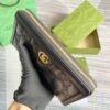 Gucci GG Matelassé Zip-Around Wallet Black For Women 723784 UM8IG 1000 7.6 in/ 19.5 cm - Image 6