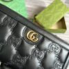 Gucci GG Matelassé Zip-Around Wallet Black For Women 723784 UM8IG 1000 7.6 in/ 19.5 cm - Image 7