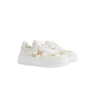 Gucci GG Sneaker White For Women 670408 AACXG 9059