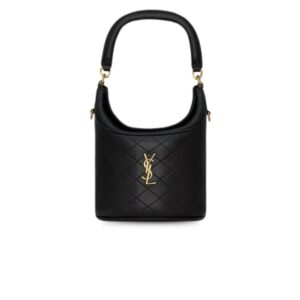 Saint Laurent Gaby Bucket Bag Black For Women 7.5 Inches/ 19 Cm 7639611EL071000
