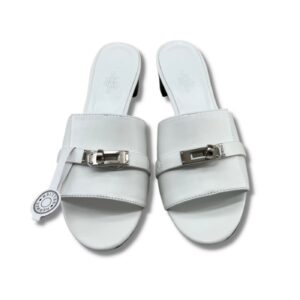 Hermes Gigi 50 Sandal White For Women H231063Z 90420