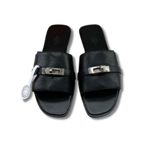 Hermes Giulia Sandal Black For Women H231056Z 02350