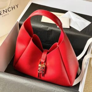Alternative view of Givenchy Mini G Hobo Shoulder Bag‎ 9.8in/ 25cm Red Gold Hardware For Women BB50QNB1M2-801