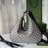 Gucci Attache Small Shoulder Bag 9in/23cm Beige For Women GG 699409 96GRN 4082 - Image 3