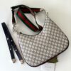 Gucci Attache Small Shoulder Bag 9in/23cm Beige For Women GG 699409 96GRN 4082 - Image 2