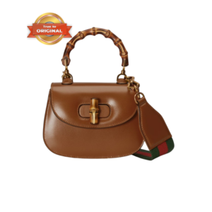 Gucci Bamboo 1947 Mini Top Handle Bag 6.7in/ 17cm Brown Gold Hardware For Women 686864 10ODT 2579