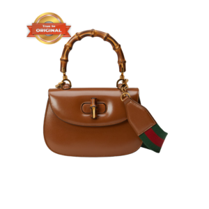Gucci Bamboo 1947 Small Top Handle Bag 8.3in/ 21cm Brown Gold Hardware For Women 675797 10ODT 2579