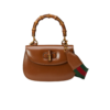 Gucci Bamboo 1947 Small Top Handle Bag 8.3in/ 21cm Brown Gold Hardware For Women 675797 10ODT 2579