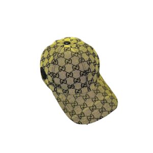 Gucci Baseball Hat Yellow For Women