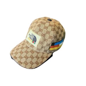 Gucci Baseball Hat Brown For Women