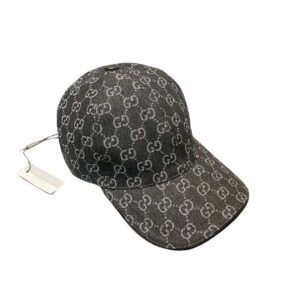 Gucci Baseball Hat Dark Grey For Women