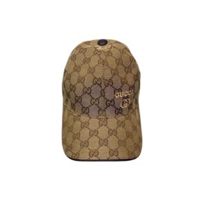 Gucci Baseball Hat Brown For Women