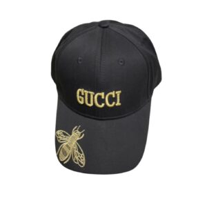 Gucci Bee Baseball Hat Black For Women