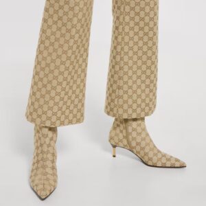 Alternative view of Gucci Bombshell Booties Sand/ Dark Brown For Women ‎865529 FAFZD 9167