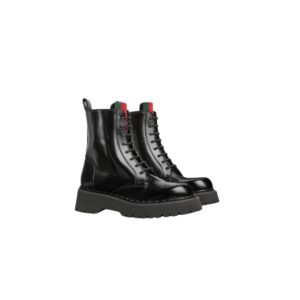 Alternative view of Gucci Bootie With Web Black For Women 794394 AADIX 1060