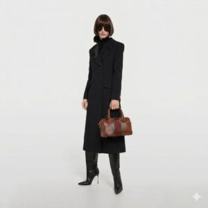 Alternative view of Gucci Borsetto Medium Boston Shoulder Bag 11in/ 28cm Chestnut Gold Hardware For Women ‎866732 AAGIQ 2243