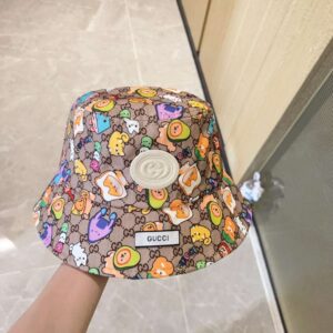 Gucci Bucket Hat Brown For Women