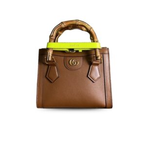Gucci Diana Mini Tote Bag Brown For Women 8in/20cm GG 655661-17QDT-2582
