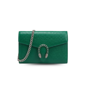 Gucci Dionysus Mini Chain Shoulder Bag 8in/ 20cm Emerald Green Metal Free Tanned Antique Silver Hardware For Women 401231 CAOGX 3120