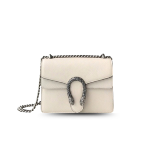 Gucci Dionysus Mini Shoulder Bag 7.9in/ 20cm White Silver Hardware For Women 421970 0K7JN 9680