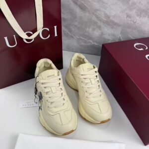 Alternative view of Gucci x Disney Women's Rhyton Sneaker With Mickey Mouse Beige For Women 602049 DRW00 9522