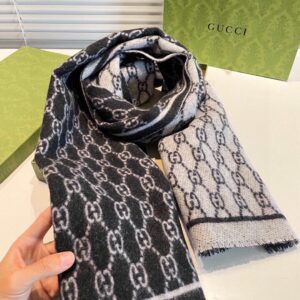 Alternative view of Gucci Double Sided Scarf Black For Women