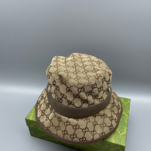 Alternative view of Gucci GG Canvas Bucket Hat Brown