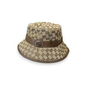 Gucci GG Canvas Bucket Hat Brown