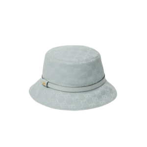 Gucci GG Canvas Bucket Hat Icy Blue For Women 847739 3HBAO 1862