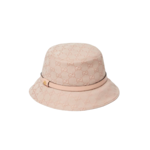 Gucci GG Canvas Bucket Hat Pink For Women 847739 3HBAO 6872