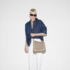 Gucci GG Emblem Medium Bucket Bag 9.8in/ 25cm Beige/ Brown Gold Hardware For Women 815103 FAD6L 9758 - Image 3