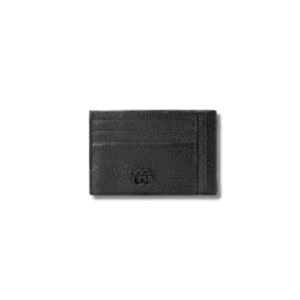 Gucci GG Marmont Card Case Black For Men 4.7in/12cm 722734 1T56F 1000