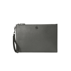 Gucci GG Marmont Pouch 12in/30.5cm Grey Black Hardware For Men 475317 1T56F 1126
