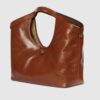 Gucci Giglio Large Tote Bag 21.3in/ 54cm Dark Brown Gold Hardware For Women 853971 AAF2H 7645 - Image 4