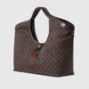 Gucci Giglio Large Tote Bag 21.3in/ 54cm Dark Brown Gold Hardware For Women 853971 FAF3Y 2155 - Image 4