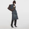 Gucci Giglio Large Tote Bag 21.3in/ 54cm Dark Brown Gold Hardware For Women 853971 FAF3Y 2155 - Image 3
