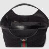 Gucci Giglio Small Tote Bag 9.8in/ 25cm Black Gold Hardware For Women ‎‎‎860845 FAFWA 1053 - Image 7