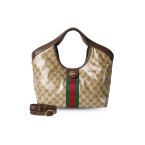 Gucci Giglio Small Tote Bag 9.8in/ 25cm Sand And Brown Gold Hardware For Women ‎‎860845 FAF1L 9653