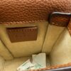 Gucci Horsebit 1955 Mini Crossbody Bag 6.7in/ 17cm Blue And Ivory GG Denim Jacquard Gold Hardware For Women 625615 2KQGG 8375 - Image 6