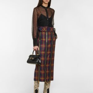 Alternative view of Gucci Horsebit 1955 Mini Shoulder Bag  8.7in/ 22cm Black For Women 703848 AAA7G 1000