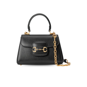 Gucci Horsebit 1955 Mini Shoulder Bag  8.7in/ 22cm Black For Women 703848 AAA7G 1000