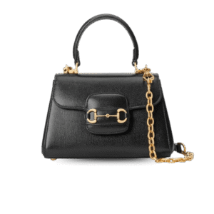 Gucci Horsebit 1955 Mini Shoulder Bag 8.6in/ 22cm Black Gold Hardware For Women 703848 AAA7G 1000