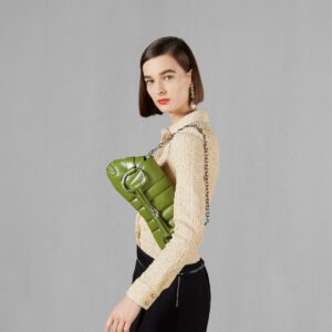 Alternative view of Gucci Horsebit Chain Medium Shoulder Bag Green For Women 15 Inches/ 38 Cm 764255 AACU1 3506